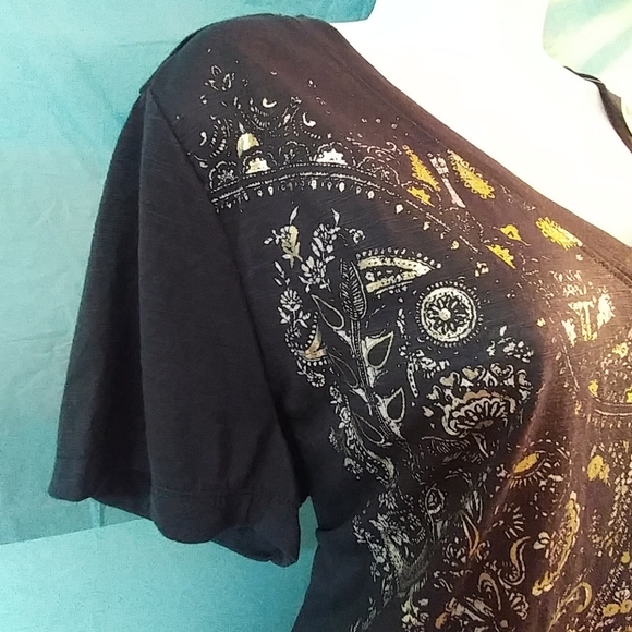 Style & Co women's graphic tee Sz 2X - Picture 3 of 6